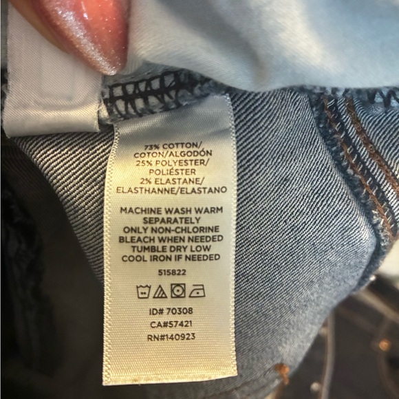 LOFT Women's Midnight Blue Skinny Jeans - Picture 5 of 5